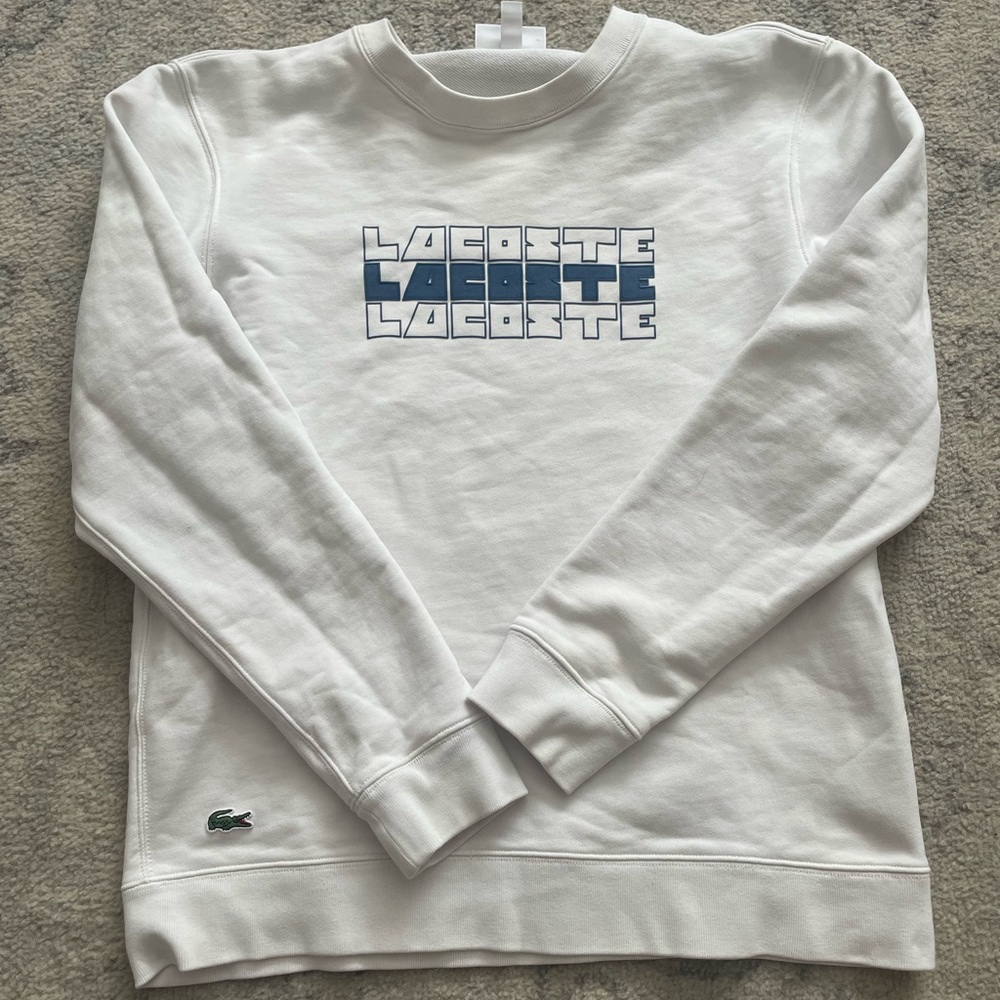 Lacoste men’s sweatshirt large